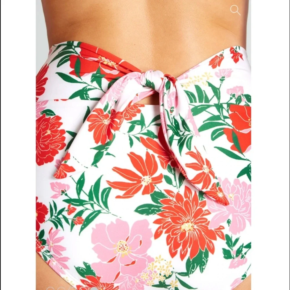 NWOT ModCloth‎ Santa Barbara Saturdays Bikini The Clarice High-Waisted Bottom